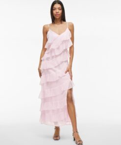 Viluna Strap Ankle Dress Cherry Blossom