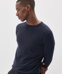 Matinique Margrate Merino Pullover Dark Navy