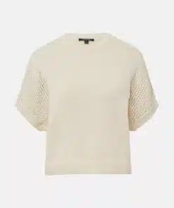 Comma, Knitted Pullover Beige
