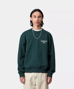 Carhartt WIP Alumni Sweatshirt Dark Fir