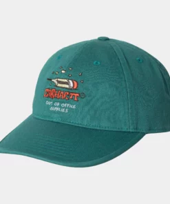 Carhartt WIP Office Supplies Cap Saguaro