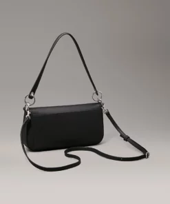 Calvin Klein Minimal Monogram Shoulder Pouch Black