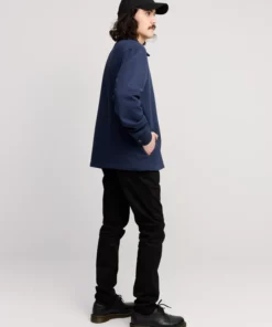 Makia Prospect Overshirt Blue