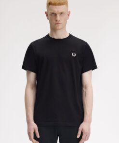 Fred Perry Tennis Graphic T-shirt Black