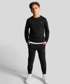 Lyle & Scott Kids Skinny Sweat Pant Jet Black