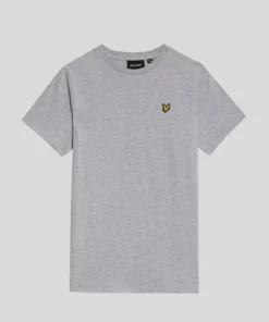 Lyle & Scott Kids Plain T-Shirt Light Grey Marl
