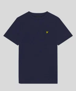 Lyle & Scott Kids Plain T-Shirt Navy