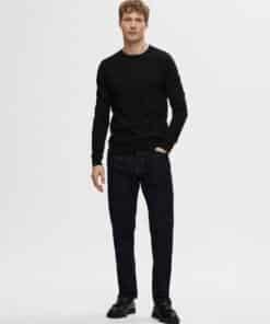 Slhberg Berg Crew Neck Black
