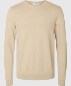 Slhberg Berg Crew Neck Oatmeal