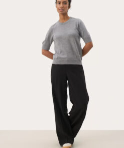 Part Two NatanyaPW Pullover Medium Grey Melange