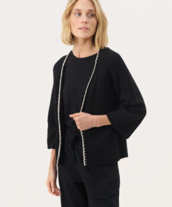 Part Two Tritte Cardigan Black