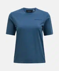 Peak Performance Original Small Logo Tee Women Mountain Lake