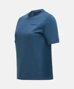 Peak Performance Original Small Logo Tee Women Mountain Lake