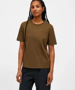 Peak Performance Original Small Logo Tee Women Meadow Moss
