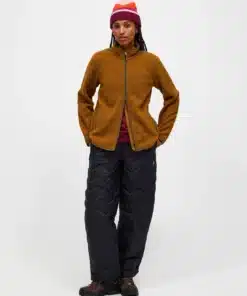 Peak Performance Pile Zip Jacket Women Earthy Summit