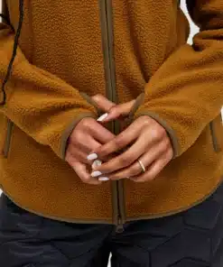 Peak Performance Pile Zip Jacket Women Earthy Summit