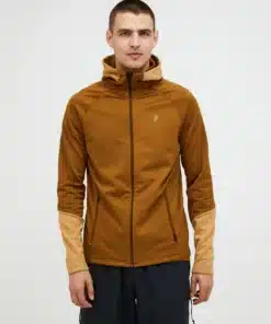 Peak Performance Rider Essentials Zip Hood Men Earthy Summit/Sierra Sand