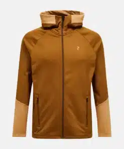 Peak Performance Rider Essentials Zip Hood Men Earthy Summit/Sierra Sand