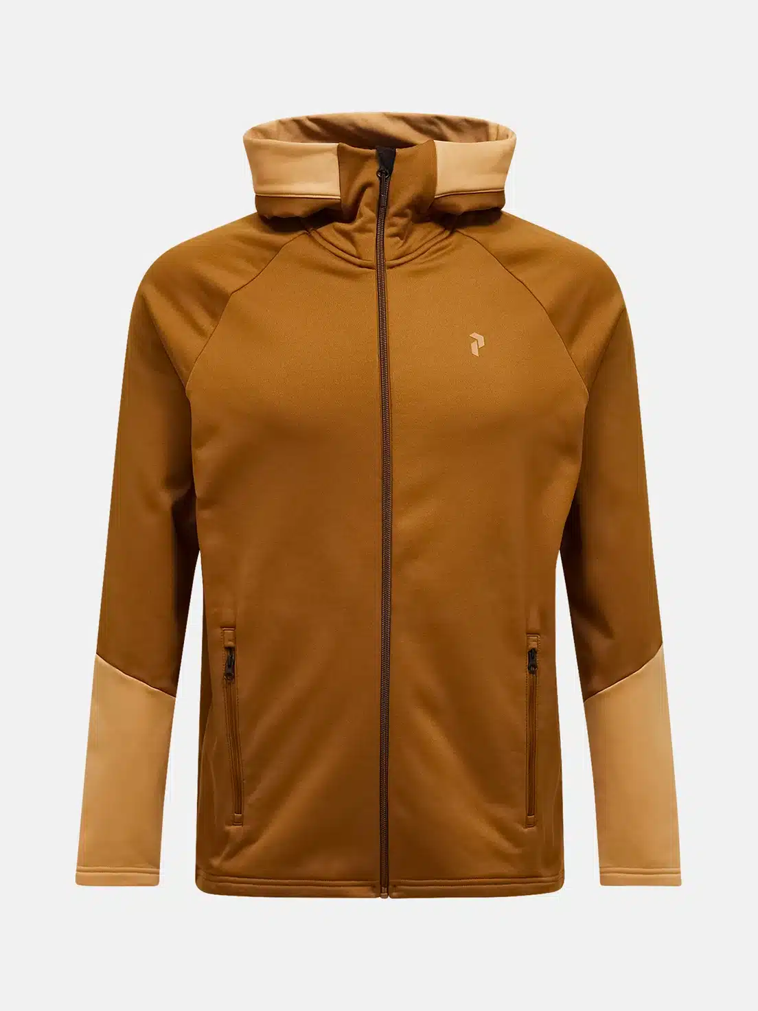 Peak Performance Rider Essentials Zip Hood Men Earthy Summit/Sierra Sand