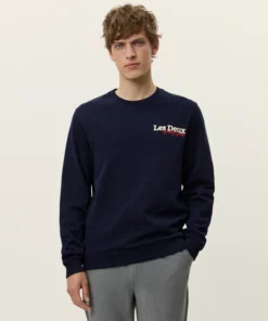 Les Deux Racing Sweatshirt Dark Navy