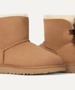 UGG Mini Bailey Bow II Boot Chestnut