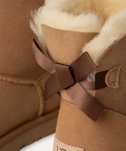 UGG Mini Bailey Bow II Boot Chestnut