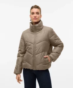 Vmligario Short Jacket Brown