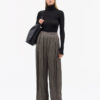 Tiger of Sweden Cora Printed Draped Trousers