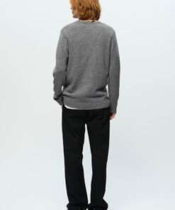 WWTay Lambswool Pullover Light Grey Melange