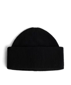 J.Lindeberg Monti Cashmere Blend Beanie Black