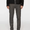 J.Lindeberg Ched Micro Pattern Pants Dark Grey Melange