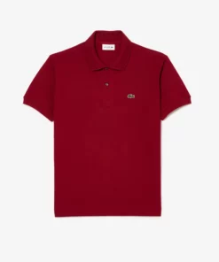 Lacoste Original L.12.12 Petit Pique Cotton Polo Shirt Bordeaux