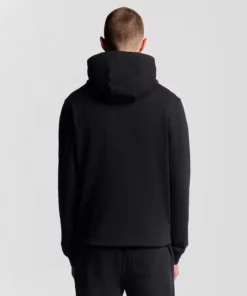 Lyle & Scott Zip Through Hoodie Jet Black
