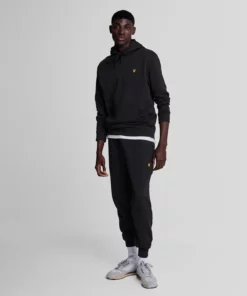 Lyle & Scott Skinny Fit Cotton Joggers Jet Black