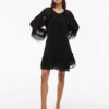 Vibinna Frill Dress Black Beauty