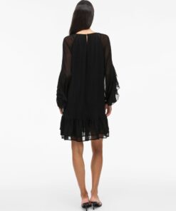 Vibinna Frill Dress Black Beauty