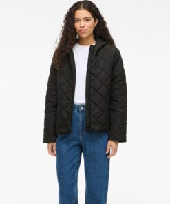 Viquila Hood Quilted Short Jacket