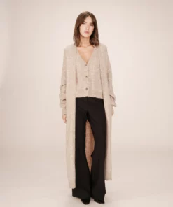 Grace & Mila Santiago Cardigan Beige