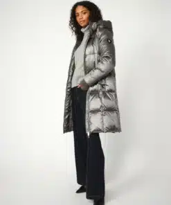 Mos Mosh Nova Metallic Down Jacket Dark Grey