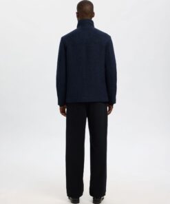 Slhrainar Wool Blend Jacket Sky Captain