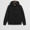 Gant Reg Tonal Shield Hoodie Black