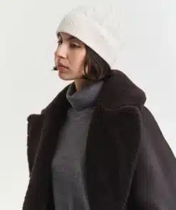 Gant Woman Wool Cable Beanie Cream