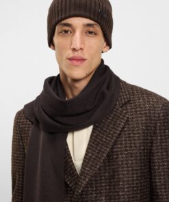 Boss Fati Beanie Dark Brown