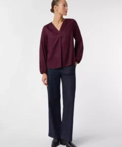 Comma, Viscose Blouse Berry