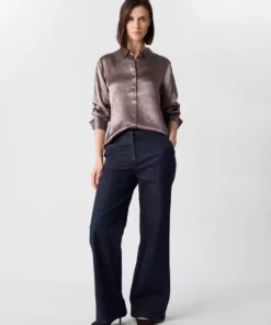 Comma, Satin Blouse Pink