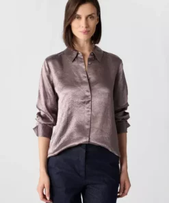 Comma, Satin Blouse Pink