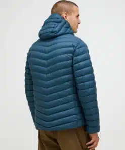 Peak Performance Frost Down Hood Jacket Men Mountain Lake