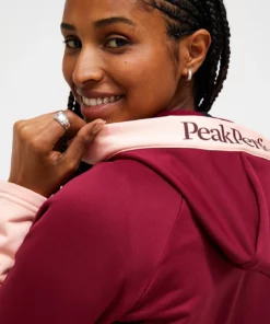 Peak Performance Rider Essentials Zip Hood Women Vertical Zenith/Peach Fuzz