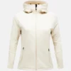 Peak Performance Rider Essentials Zip Hood Women Sand Fog