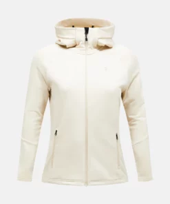 Peak Performance Rider Essentials Zip Hood Women Sand Fog